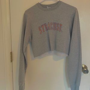 SYRACUSE CROP CREWNECK